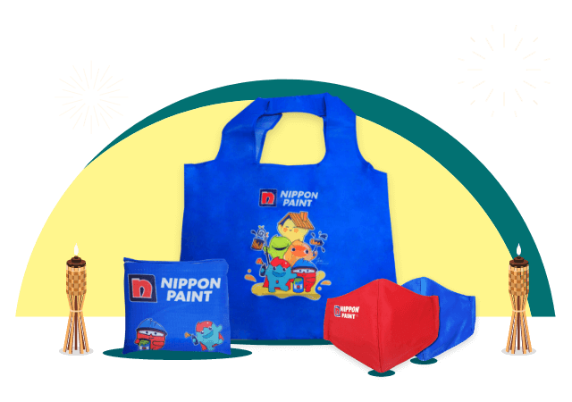 Nippon Paint Tote Bag or Mask*