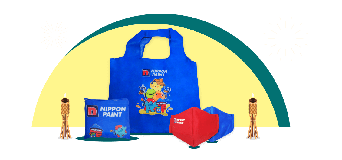 Nippon Paint Tote Bag or Mask*