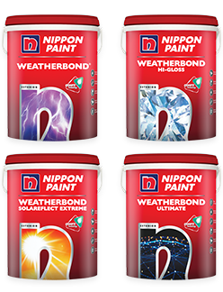 Nippon Paint Weatherbond range