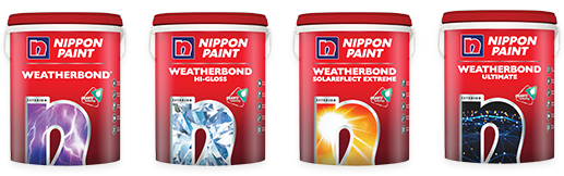Nippon Paint Weatherbond range