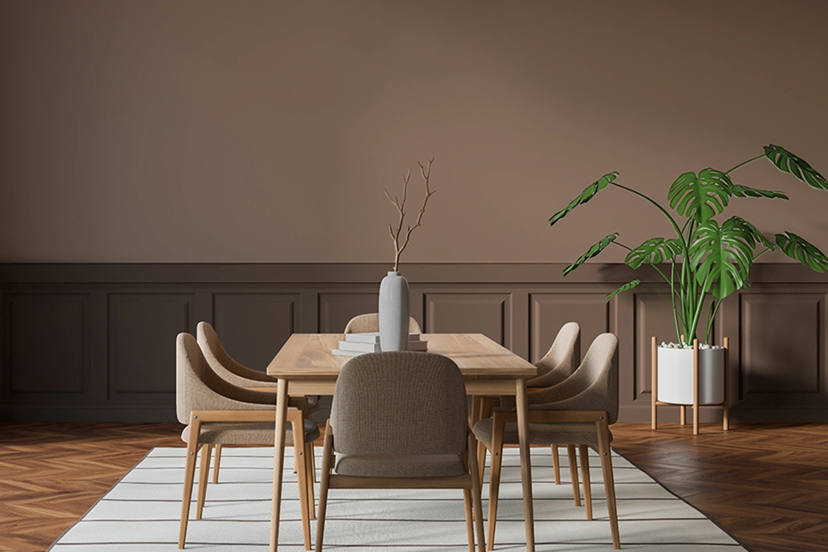 What Causes Dirt and Scuff Marks in Dining Area