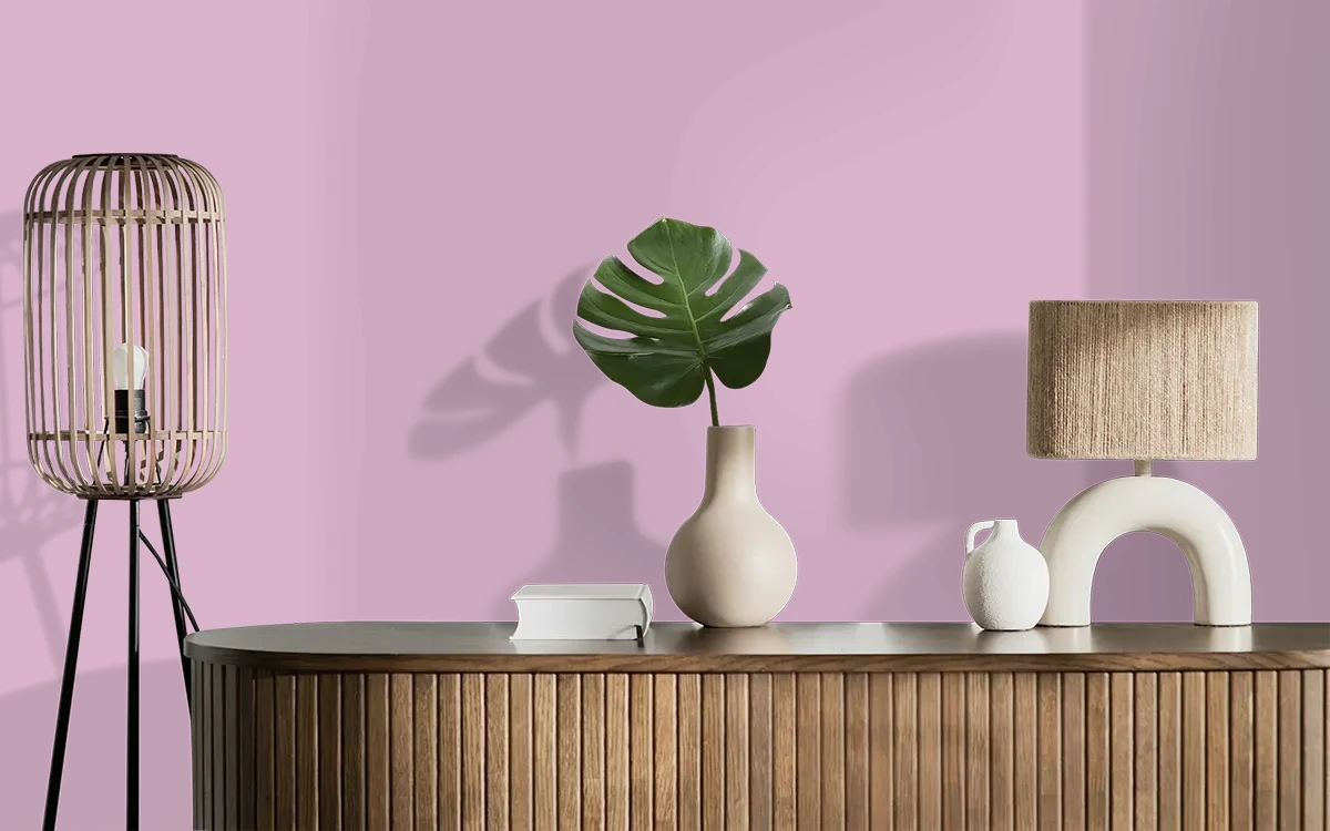 Nippon Paint's ARTISTS LOFT color on different wall surfaces.