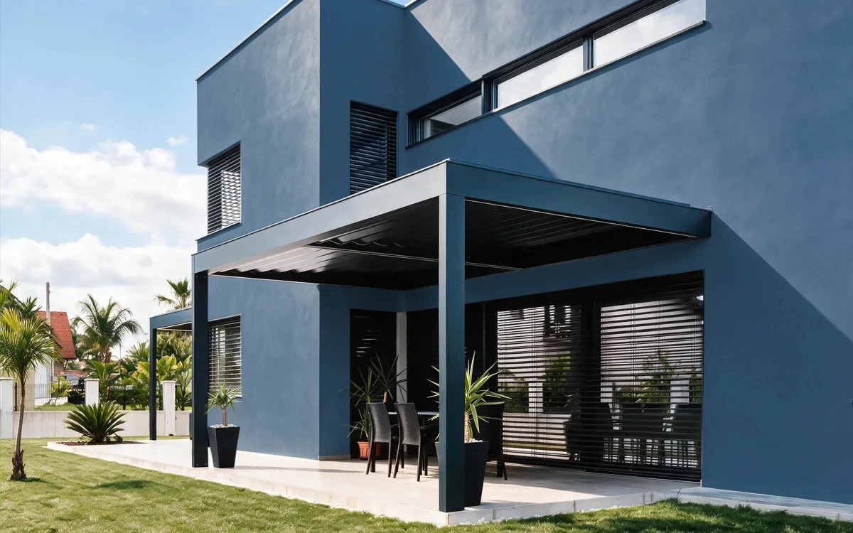 Nippon Paint's BACHELOR'S PAD color on different wall surfaces.