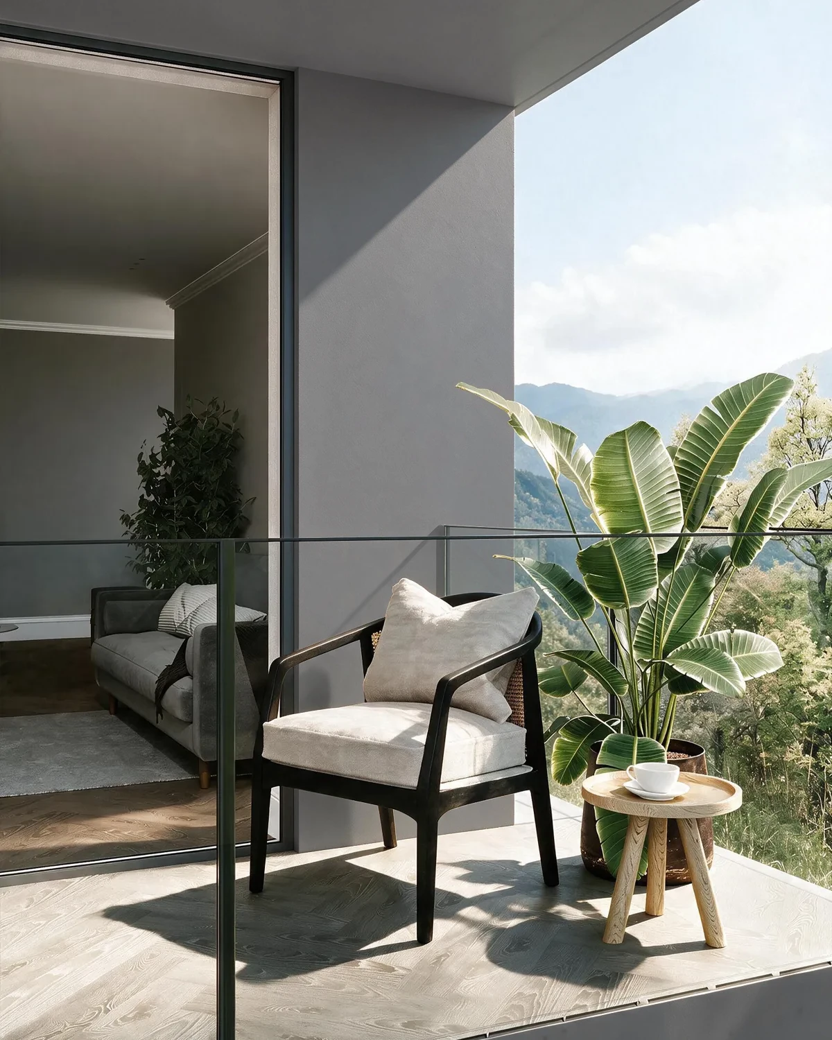 Nippon Paint's CARBON color on a beautifully decorated wall.