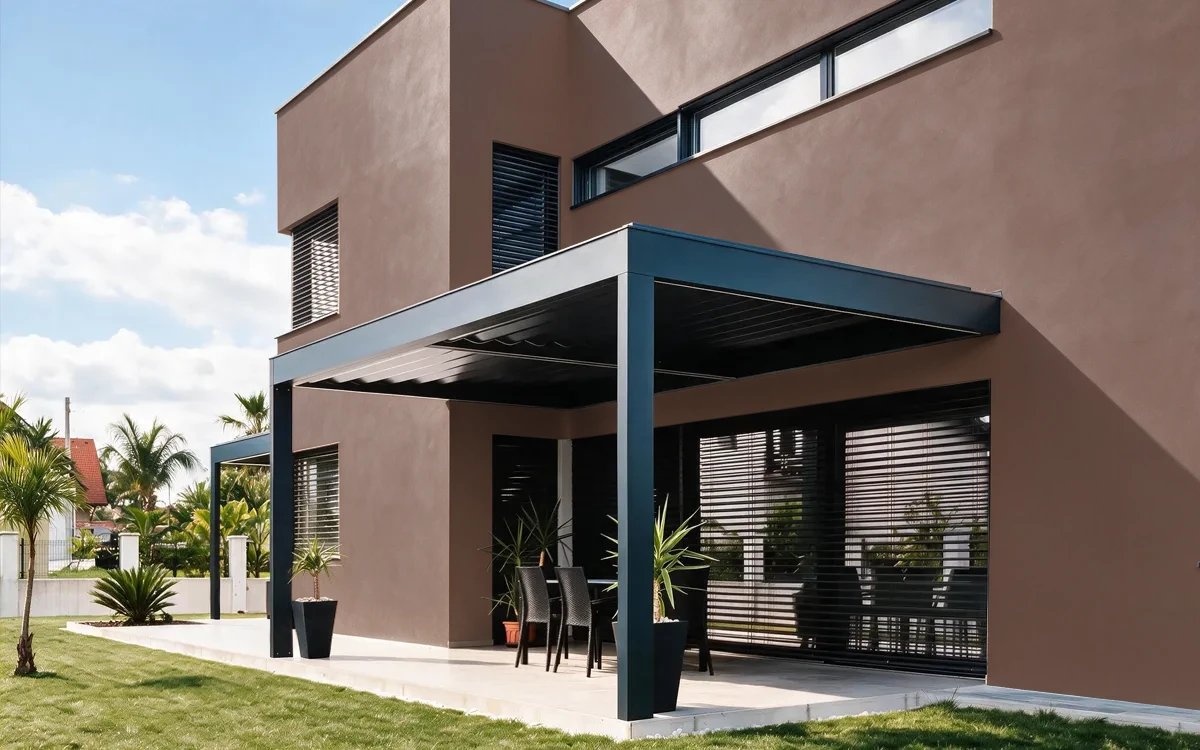 Nippon Paint's COCOA RADIANCE color on different wall surfaces.