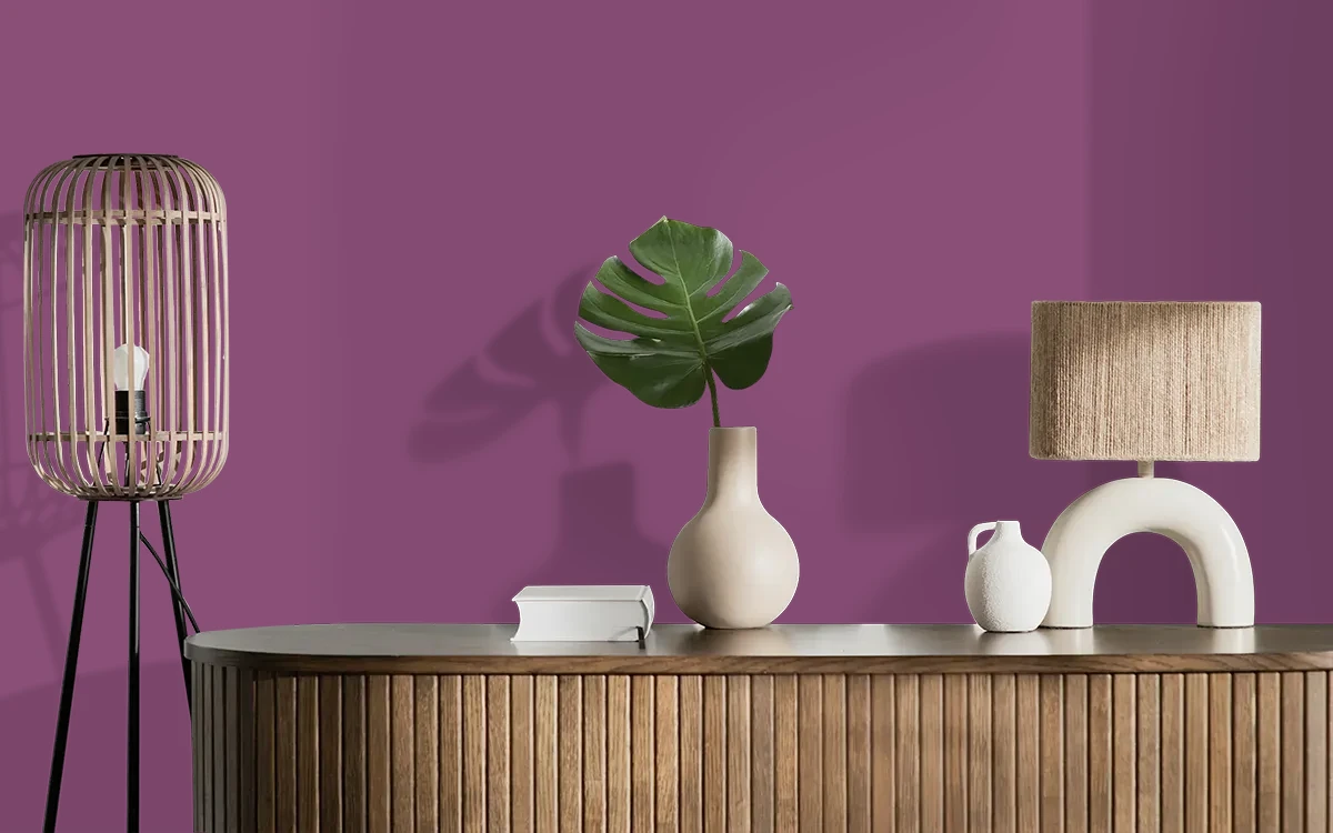 Nippon Paint's CONQUEST color on different wall surfaces.