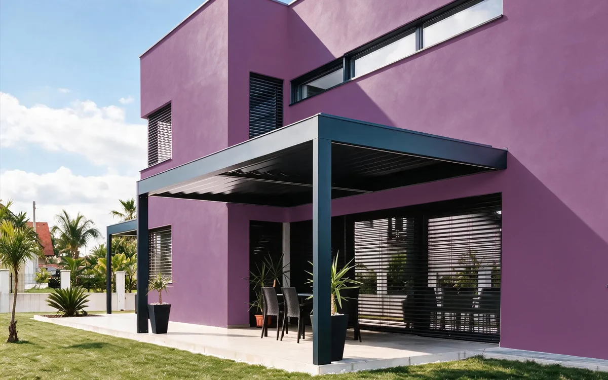 Nippon Paint's CONQUEST color on different wall surfaces.