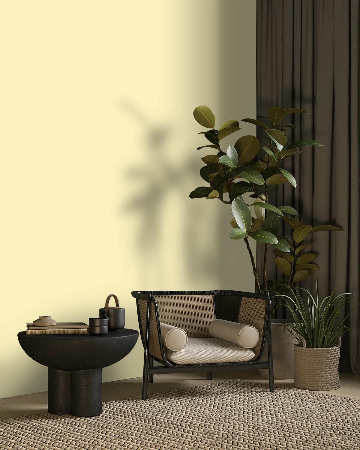 Nippon Paint's DANCE FEVER color on a beautifully decorated wall.