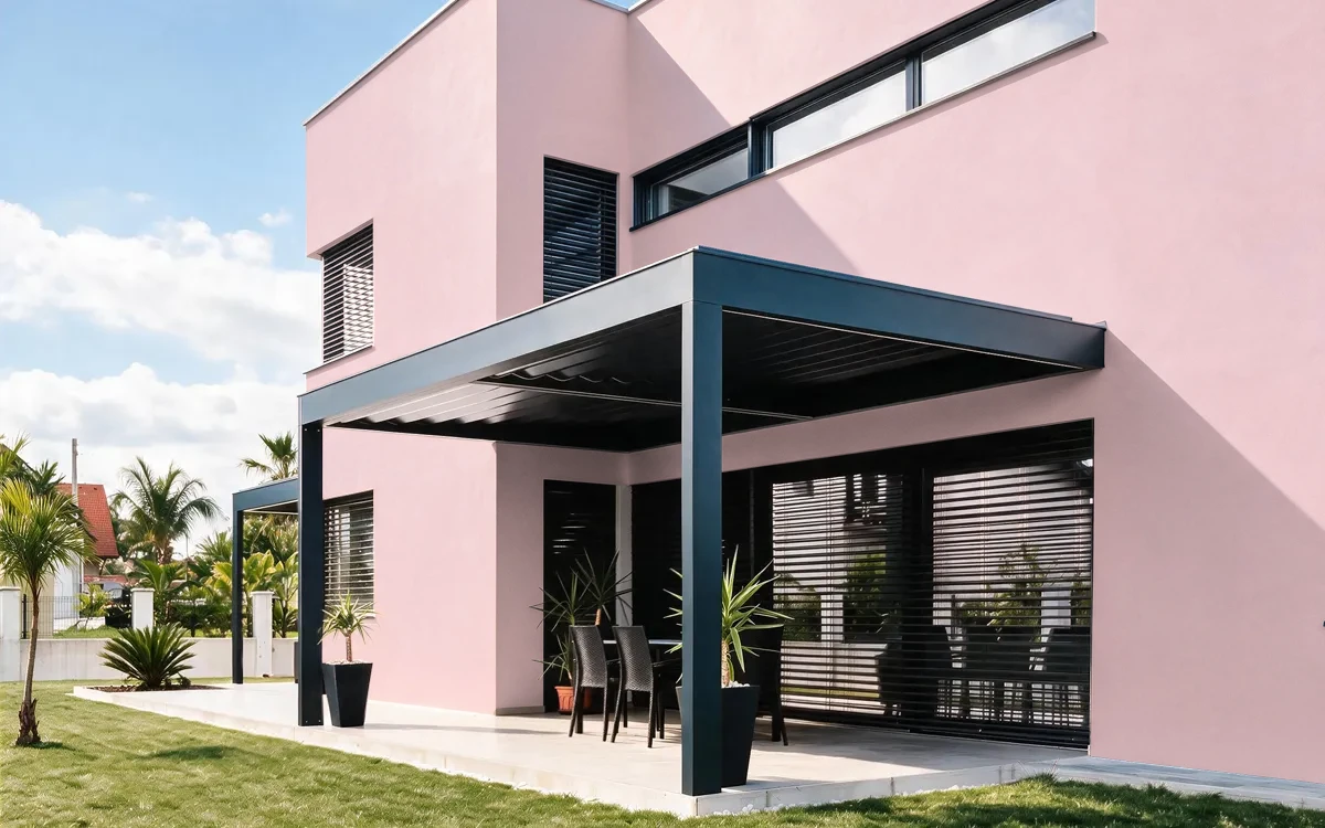 Nippon Paint's DOLL HOUSE color on different wall surfaces.