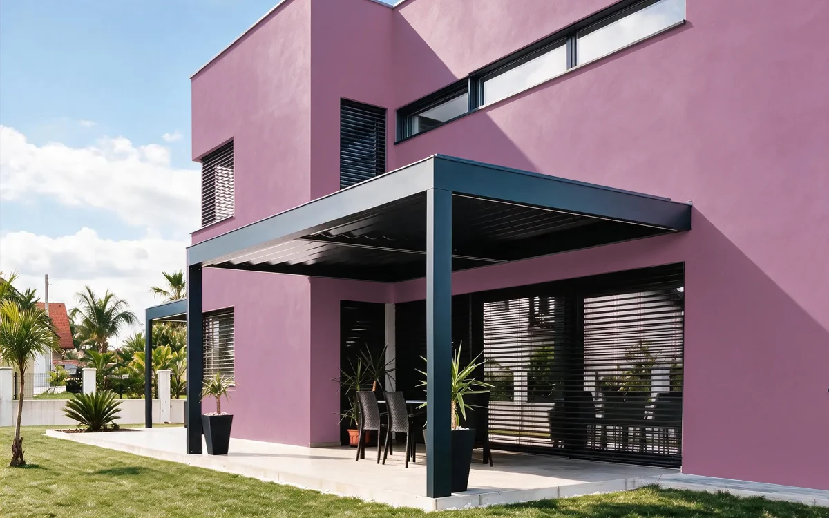 Nippon Paint's ENDLESS LOVE color on different wall surfaces.