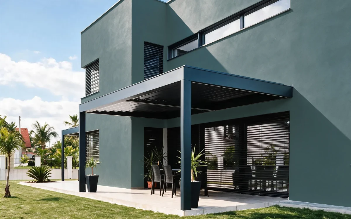 Nippon Paint's EVERGREEN color on different wall surfaces.