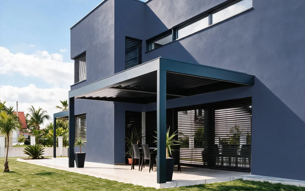 Nippon Paint's FAR AND BEYOND color on different wall surfaces.