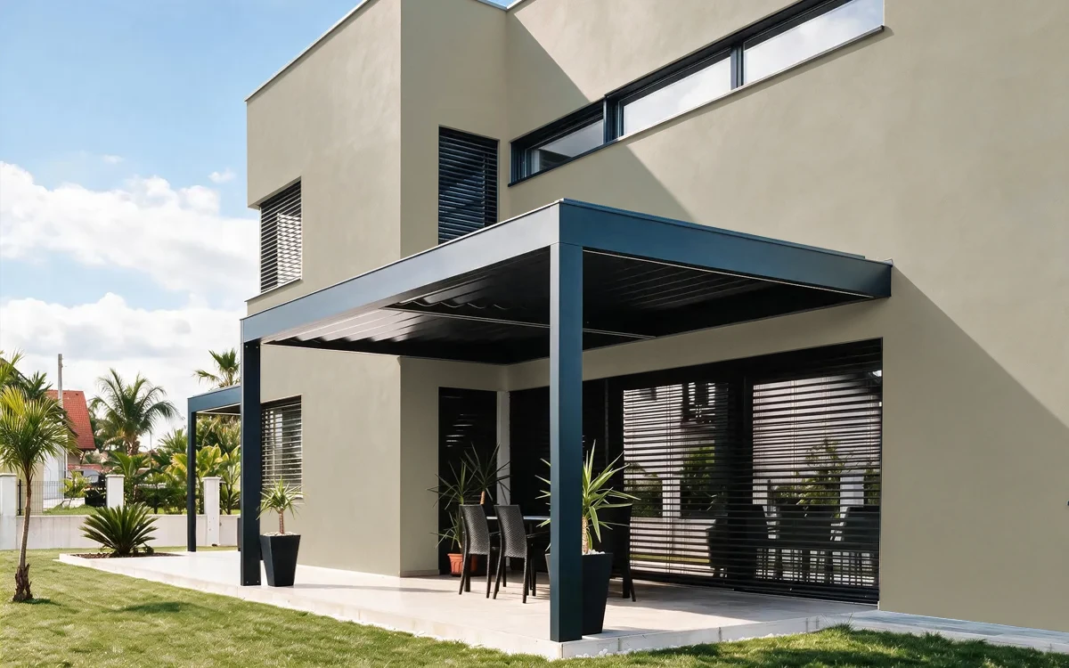 Nippon Paint's FERN FUSION color on different wall surfaces.