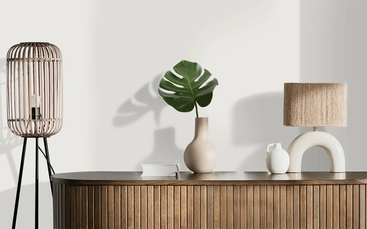 Nippon Paint's FROSTED TIP color on different wall surfaces.