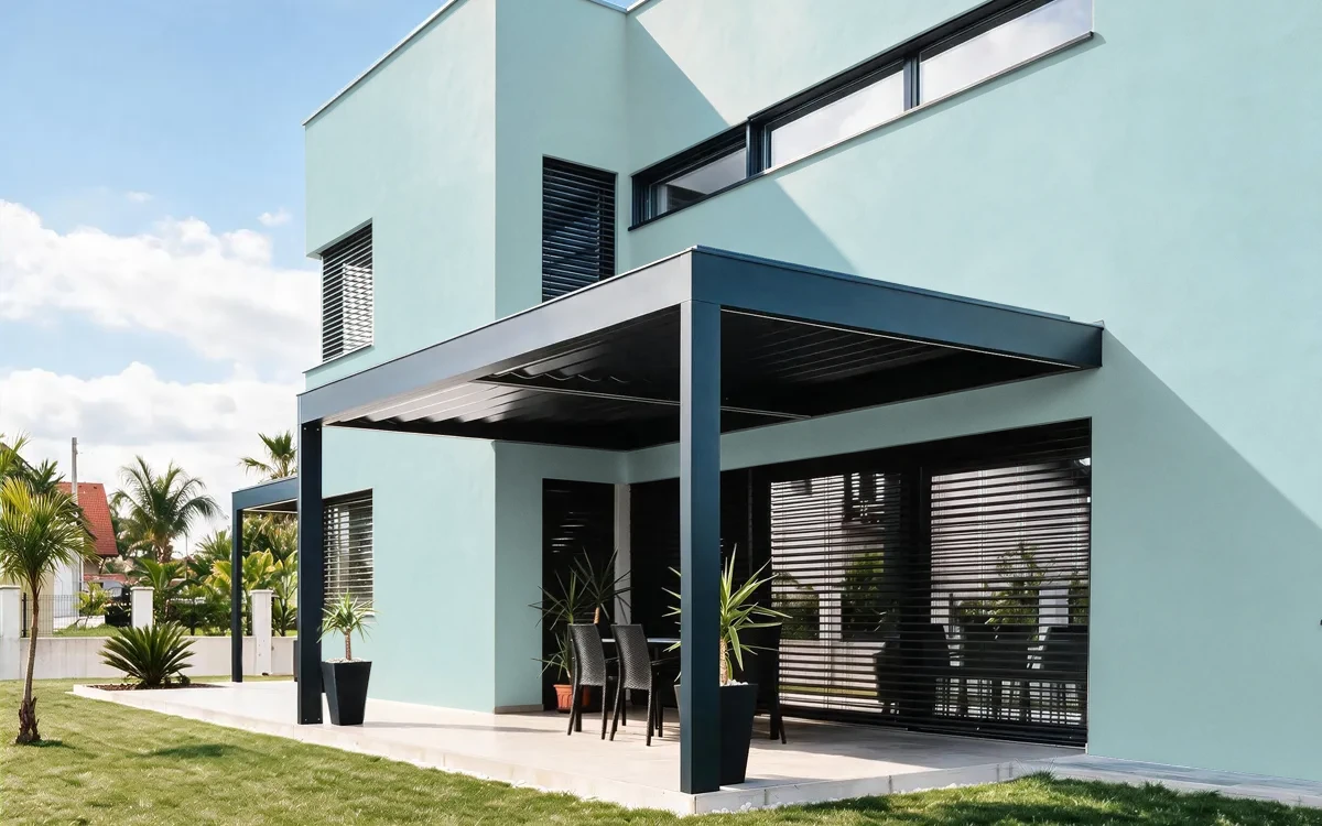 Nippon Paint's GLAZED CERAMIC color on different wall surfaces.