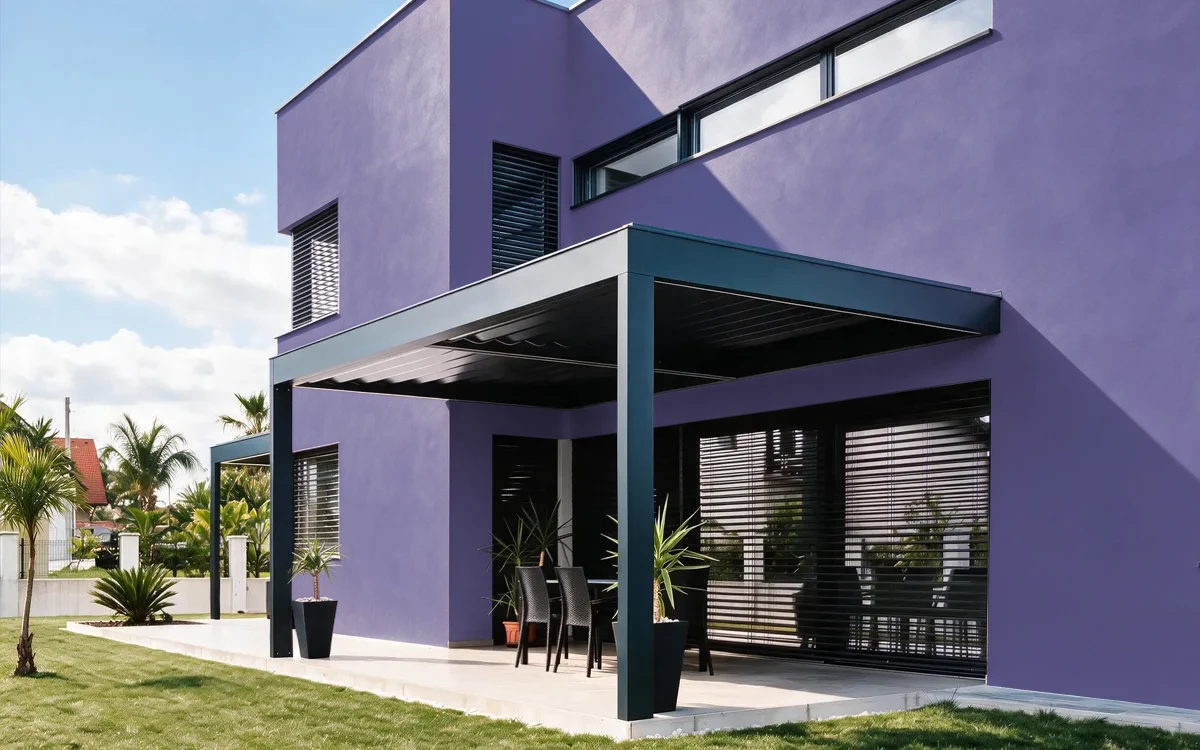 Nippon Paint's GLORIOUS MOMENT color on different wall surfaces.