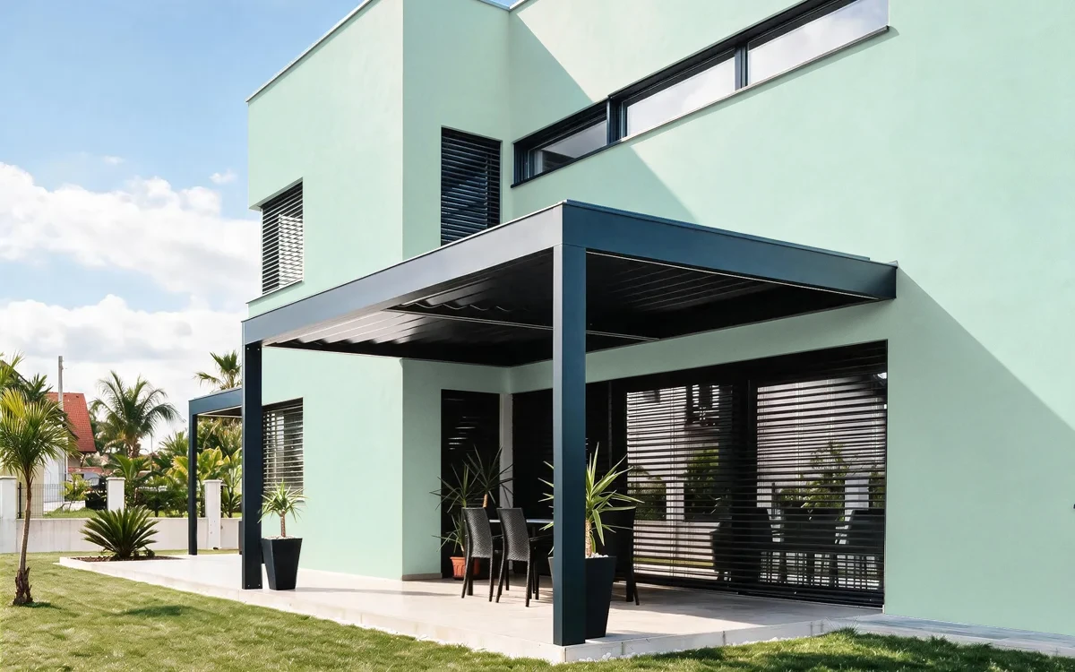 Nippon Paint's GREEN DRAFT color on different wall surfaces.