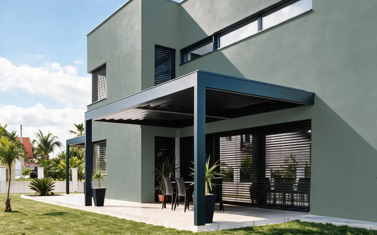 Nippon Paint's GREEN HILLS color on different wall surfaces.