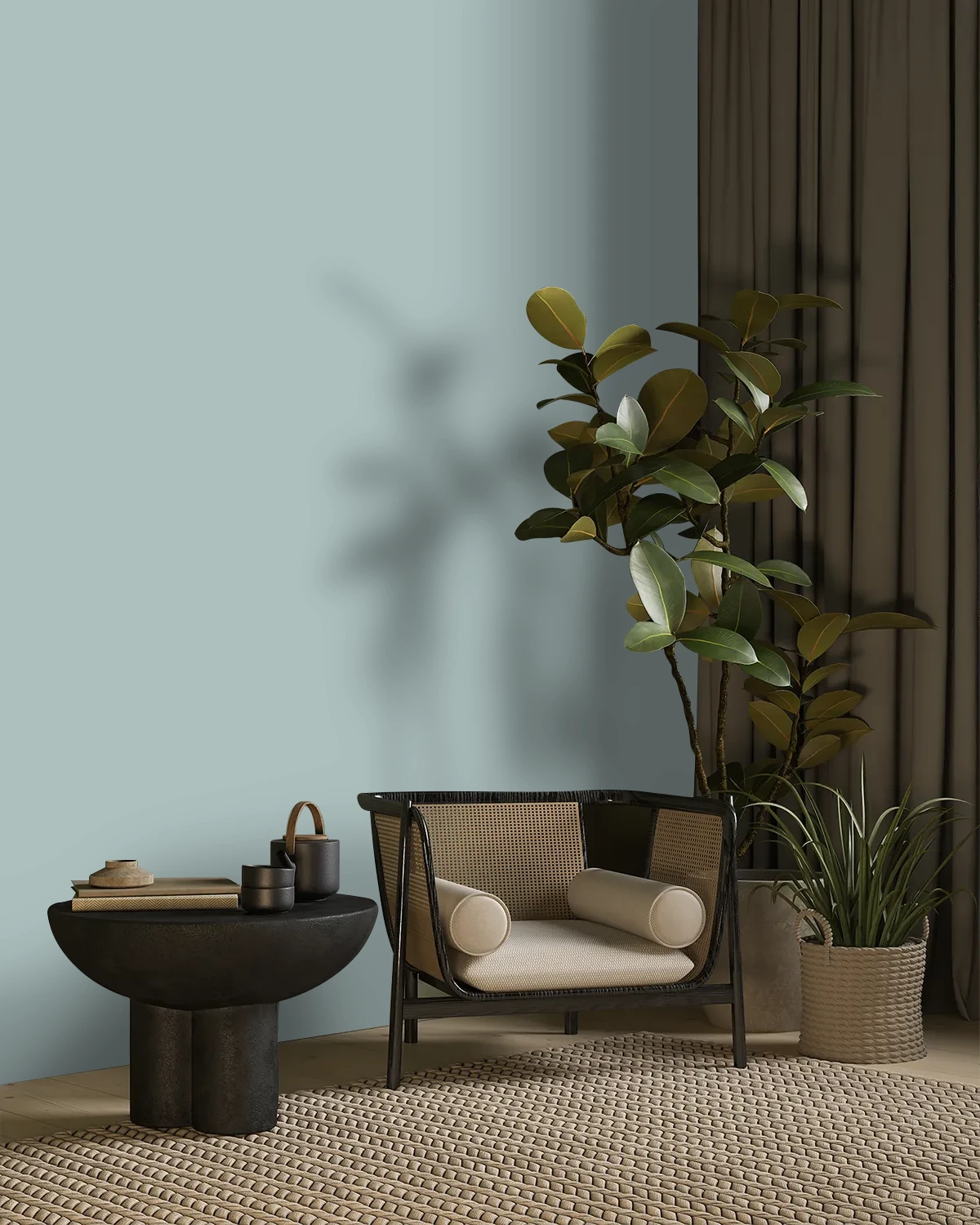 Nippon Paint's HARMONY color on a beautifully decorated wall.