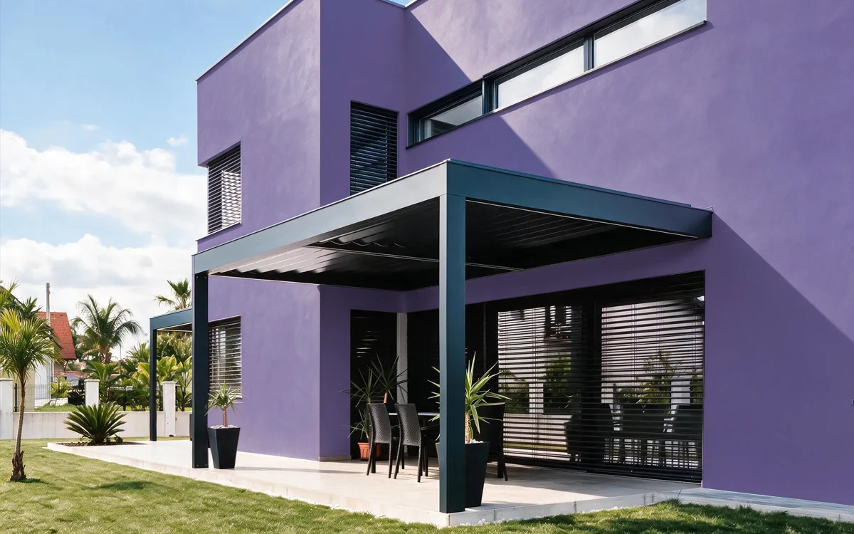 Nippon Paint's HIDDEN GEM color on different wall surfaces.
