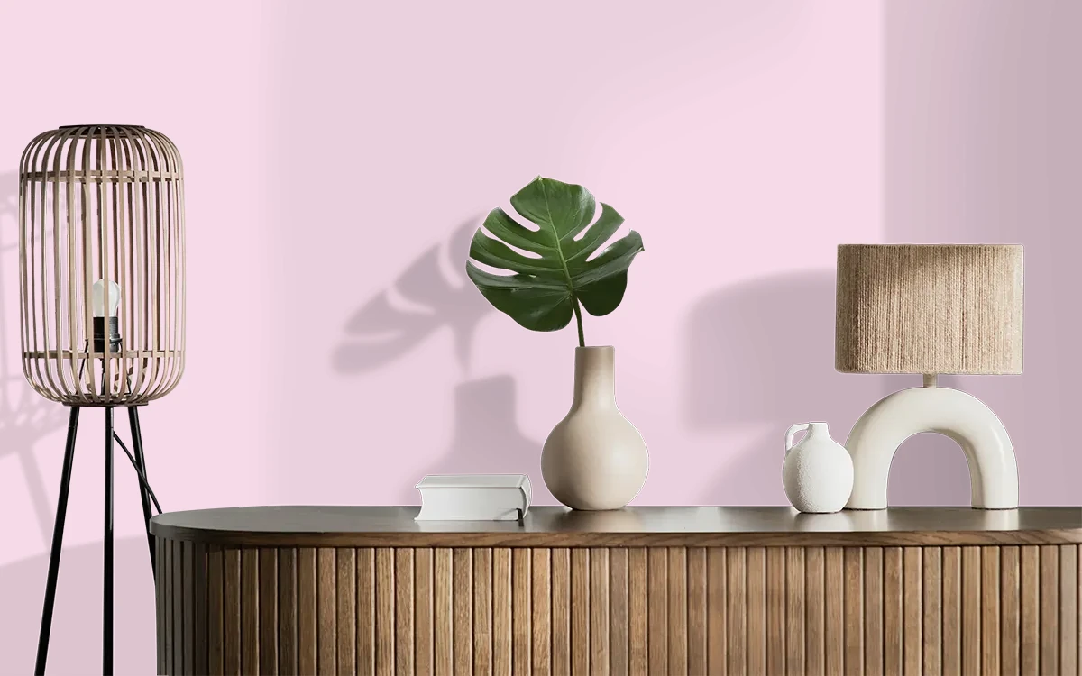Nippon Paint's KRYZO color on different wall surfaces.