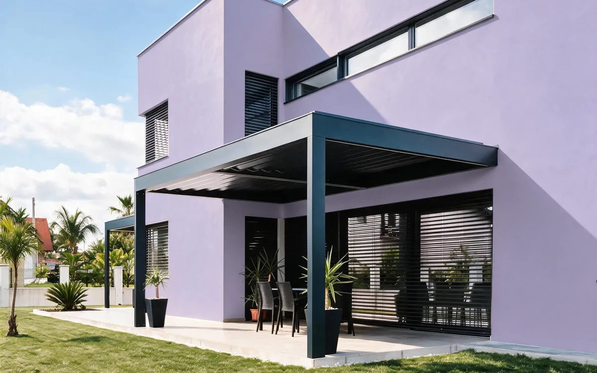 Nippon Paint's LAVENDER FIELDS color on different wall surfaces.