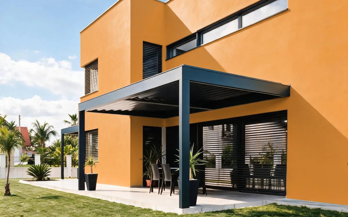 Nippon Paint's LEAP OF FAITH color on different wall surfaces.