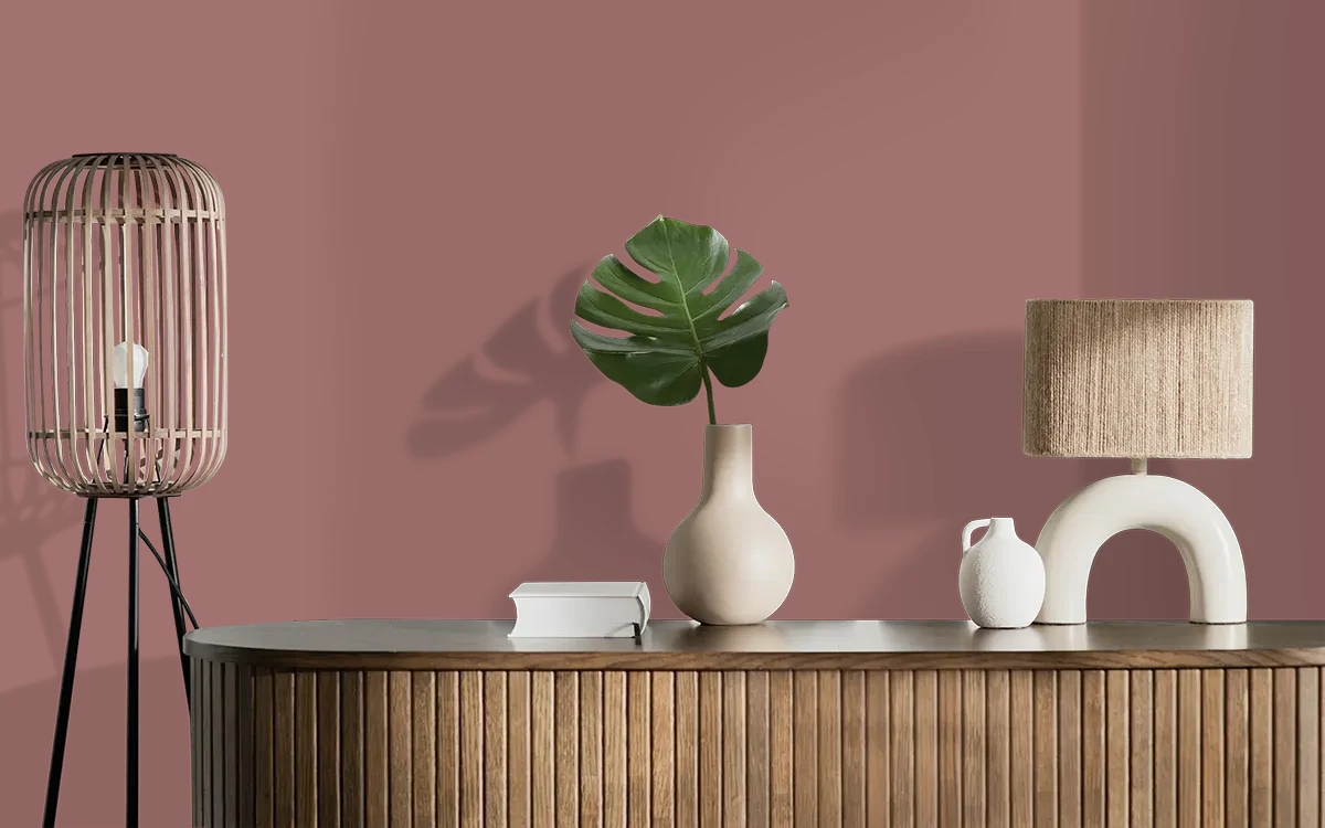 Nippon Paint's LITTLE WOMEN'S KITCHEN color on different wall surfaces.