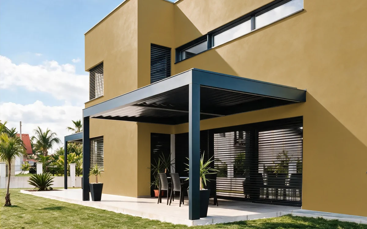 Nippon Paint's LONG SHADOWS color on different wall surfaces.