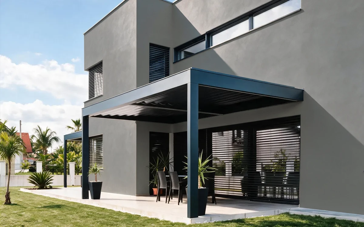 Nippon Paint's MILLENIUM GRAY color on different wall surfaces.