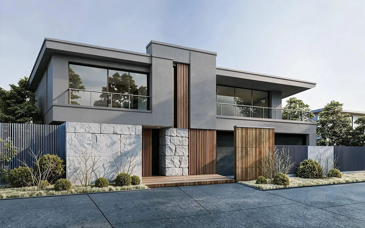 Nippon Paint's MOONLIT BURST color on different wall surfaces.