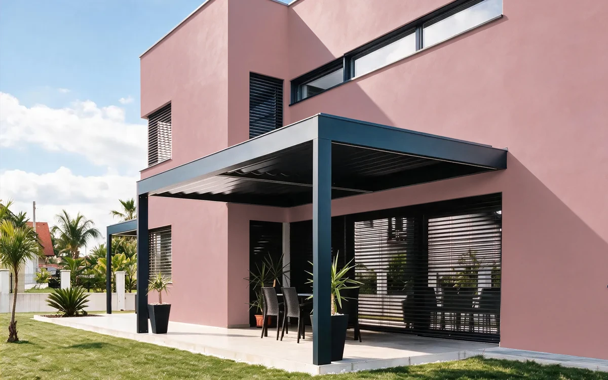 Nippon Paint's MULBERRY MIST color on different wall surfaces.