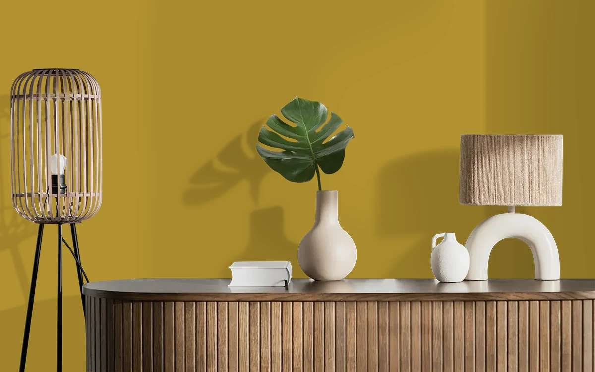 Nippon Paint's NATURAL SLATES color on different wall surfaces.