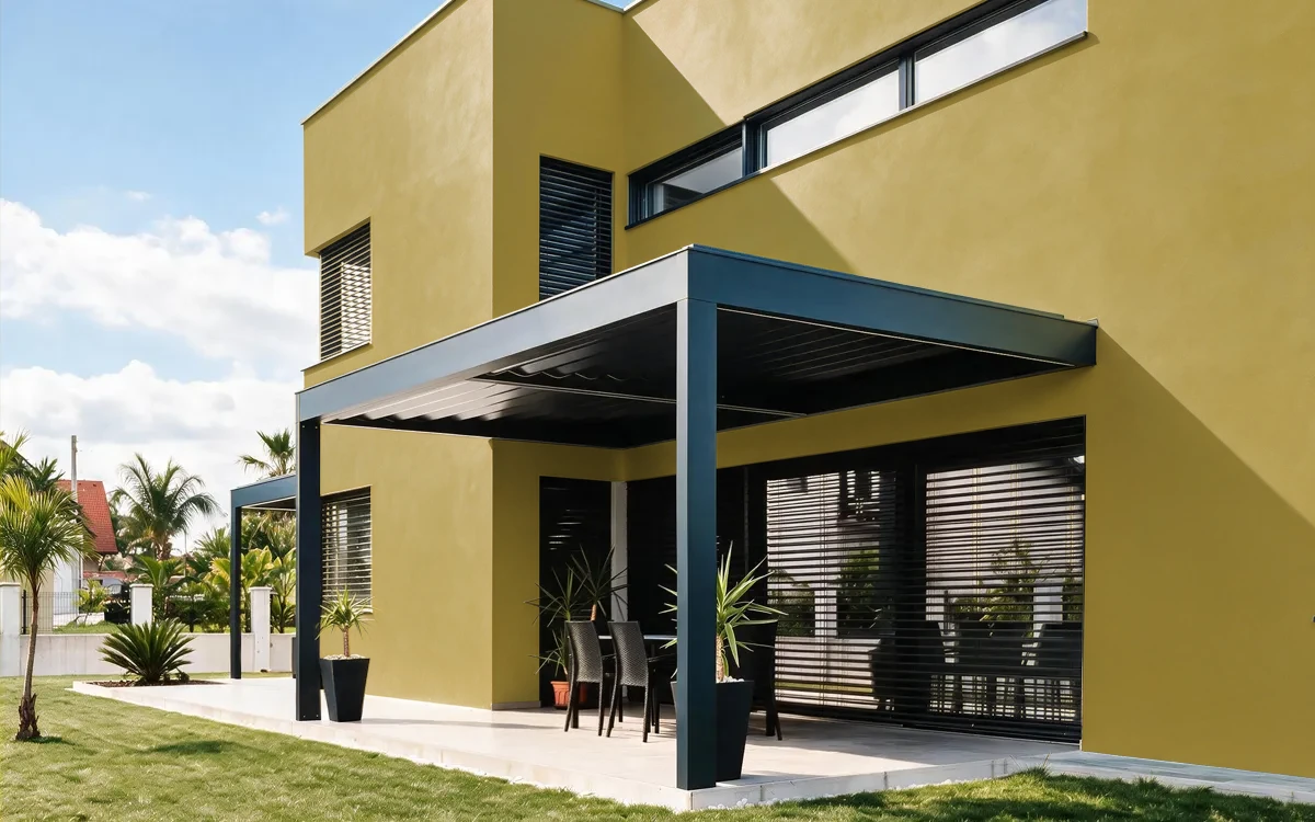 Nippon Paint's NATURAL SLATES color on different wall surfaces.