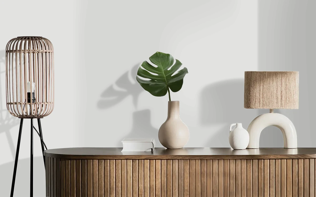 Nippon Paint's NITRO GRAY color on different wall surfaces.