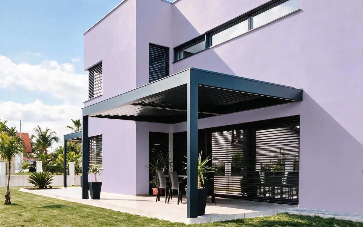 Nippon Paint's PARISIAN TALE color on different wall surfaces.