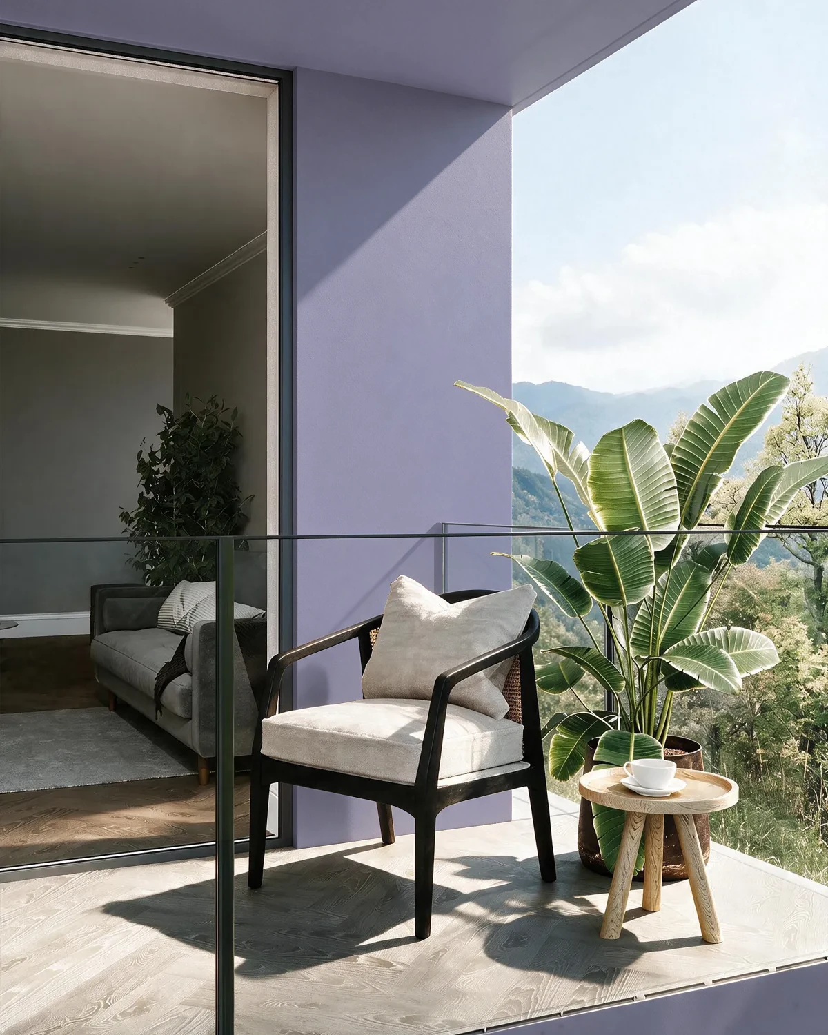 Nippon Paint's ROYAL TOUCH color on a beautifully decorated wall.