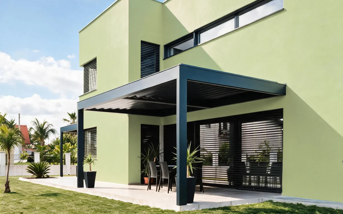 Nippon Paint's SOOTHING GREEN color on different wall surfaces.