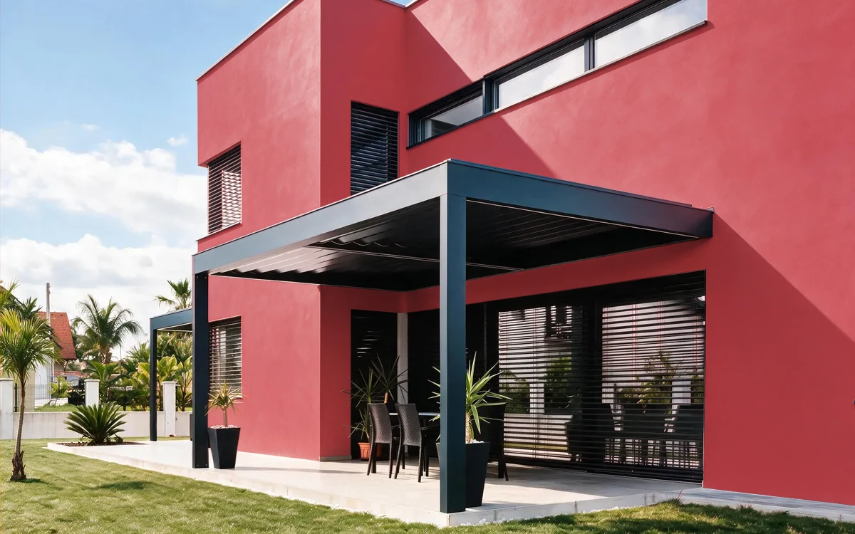 Nippon Paint's TALK OF THE TOWN color on different wall surfaces.