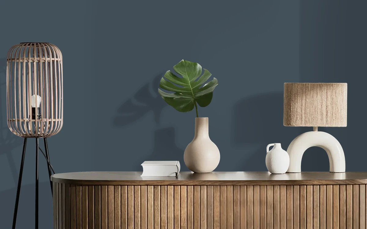 Nippon Paint's UNBREAKABLE color on different wall surfaces.
