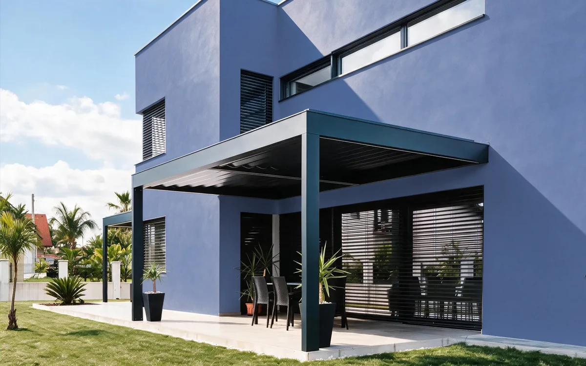 Nippon Paint's UNDERCURRENT color on different wall surfaces.