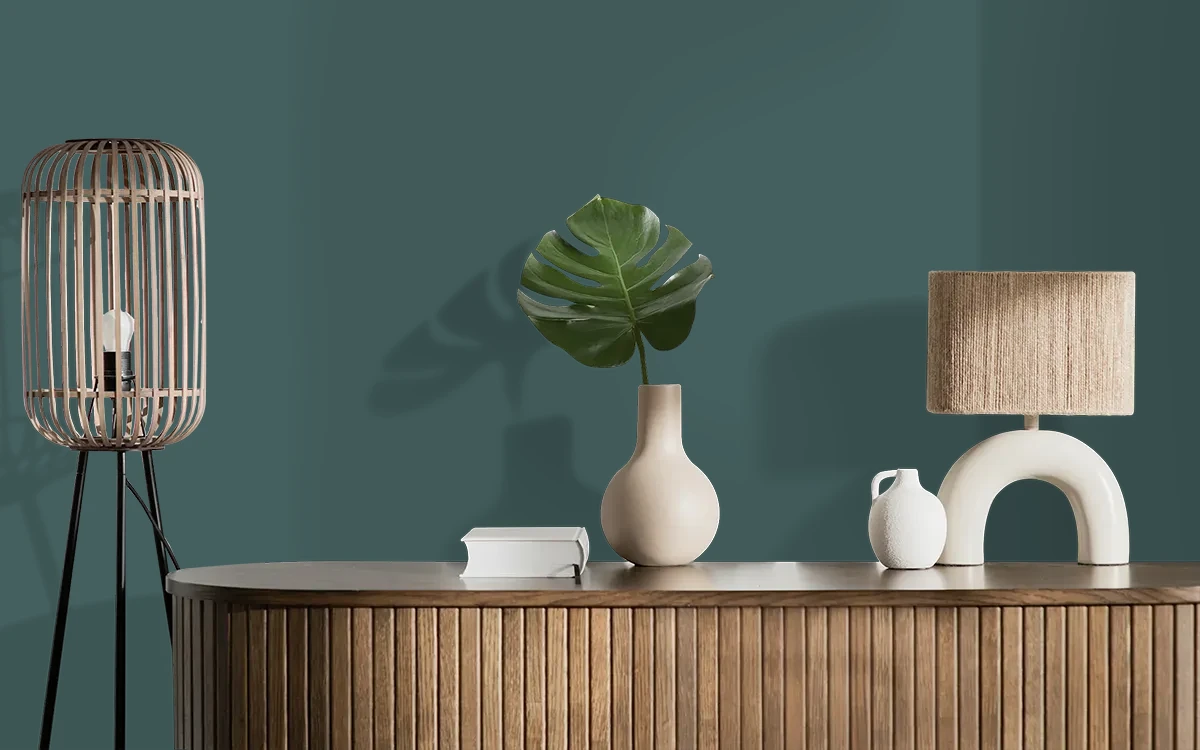 Nippon Paint's UNWAVERING color on different wall surfaces.