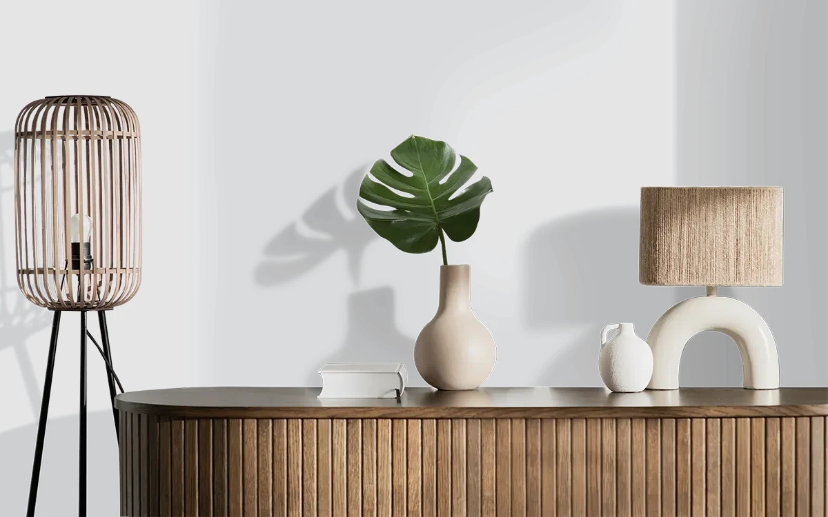 Nippon Paint's VANILLA FROST color on different wall surfaces.
