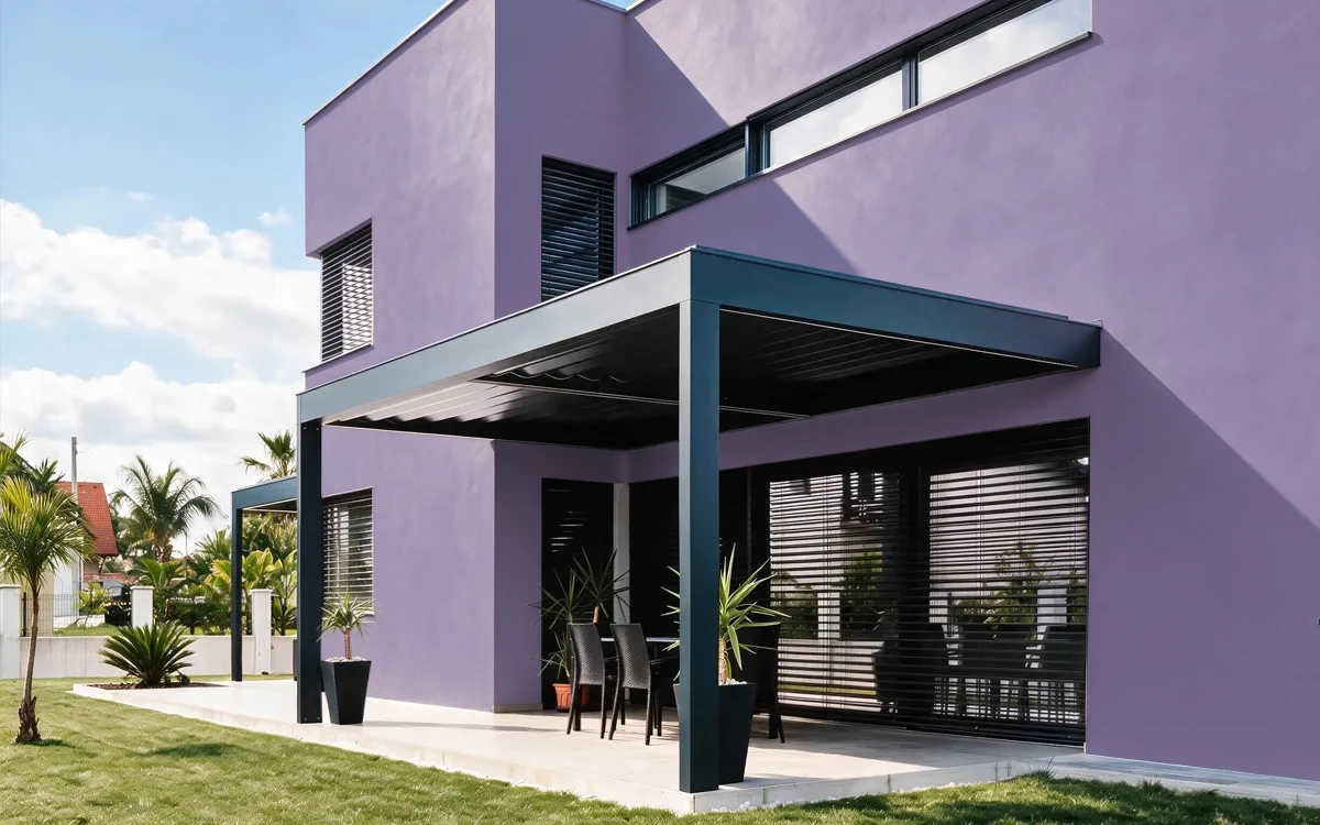 Nippon Paint's WEDDING BELLS color on different wall surfaces.