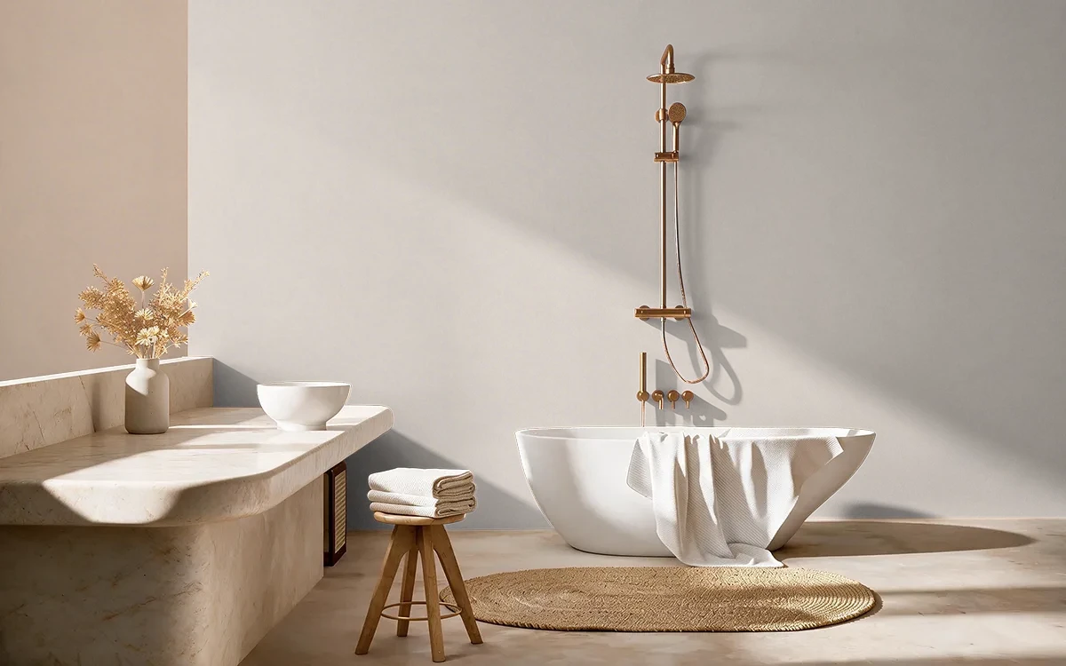 Nippon Paint's WHITE DAWN color on different wall surfaces.