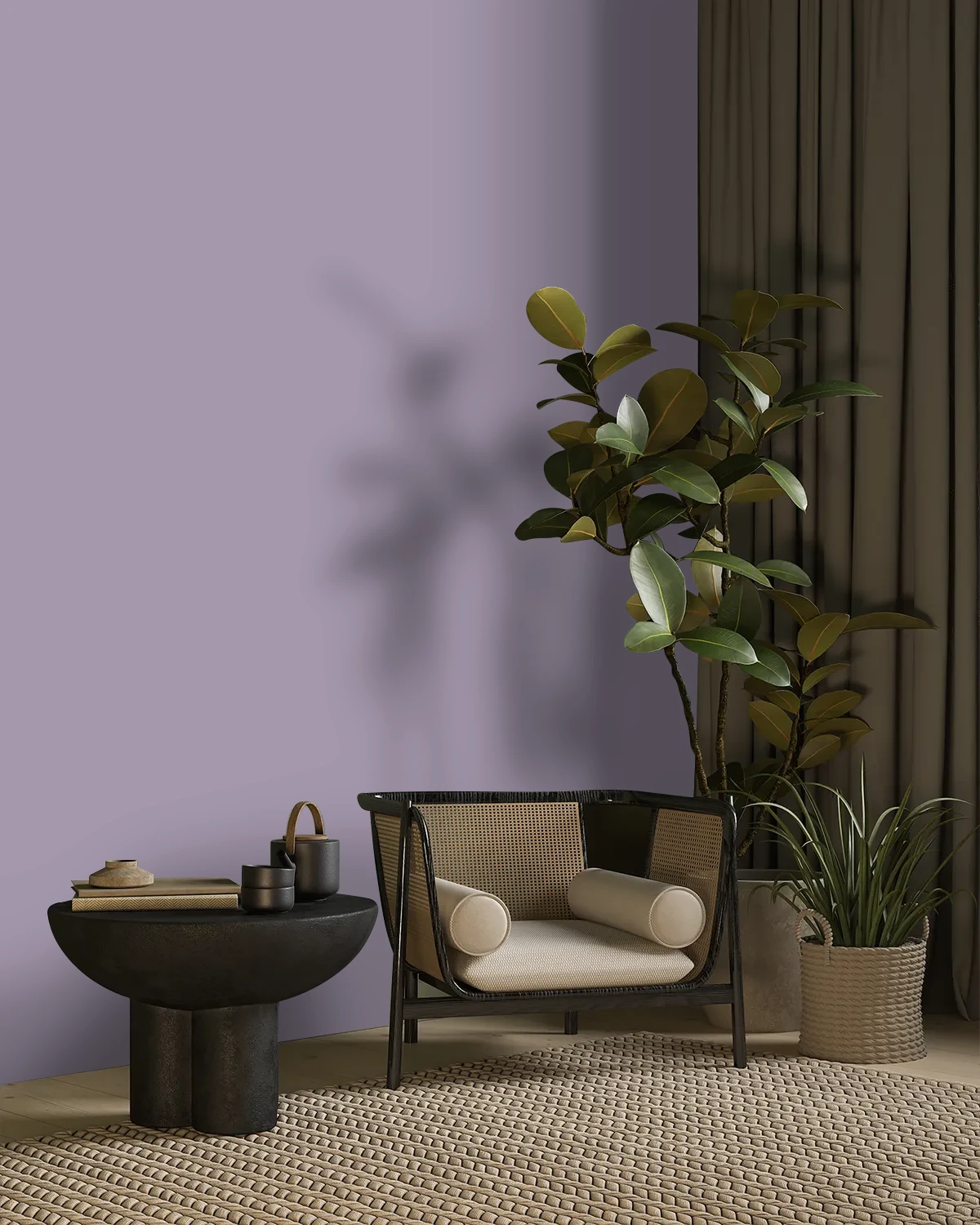 Nippon Paint's WONDER LAND color on a beautifully decorated wall.
